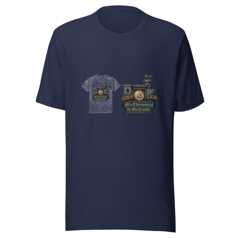 My Thermostat Is My Castle - tshirt