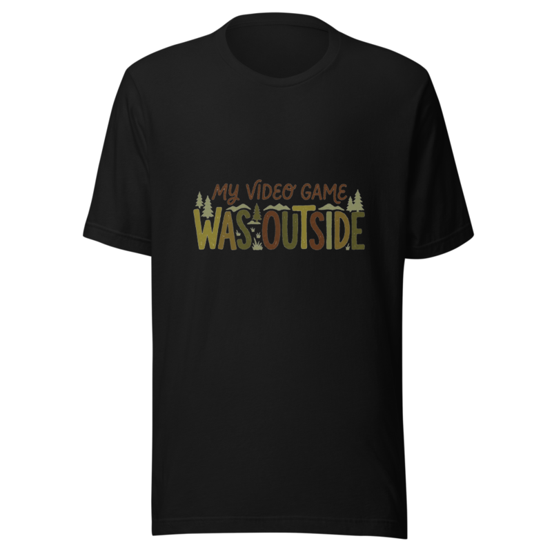 My Video Game Was Outside - tshirt