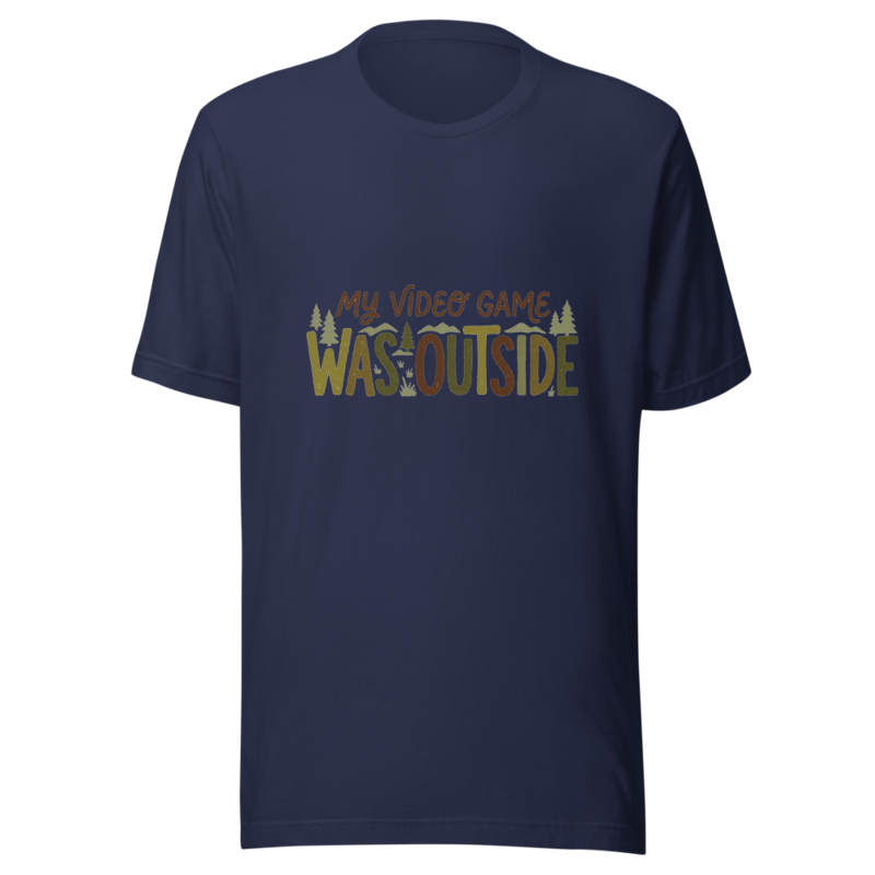 My Video Game Was Outside - tshirt