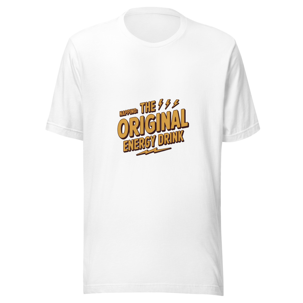 Napping: The Original Energy Drink - tshirt