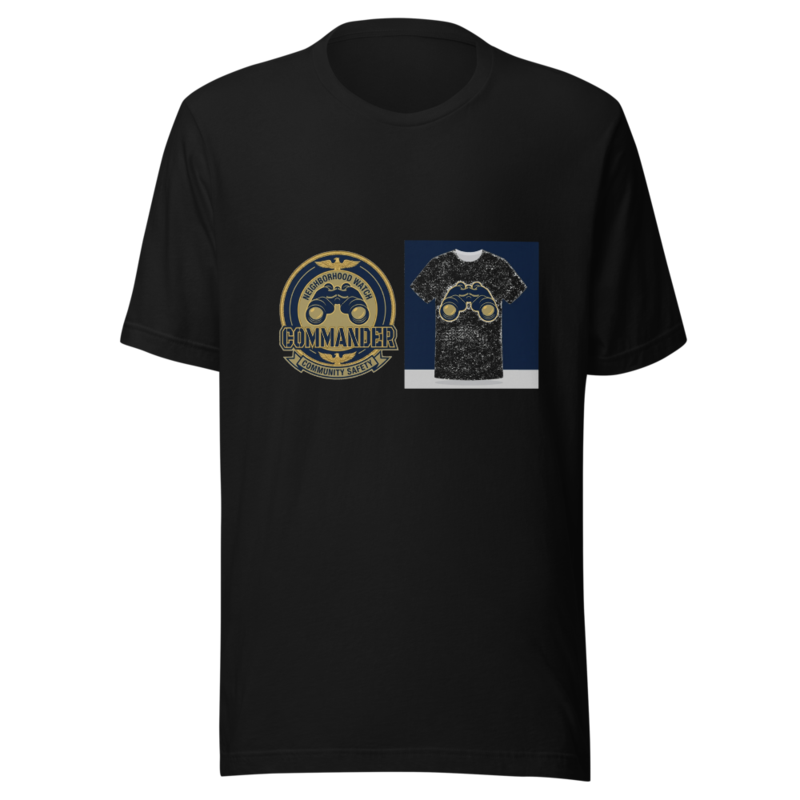 Neighborhood Watch Commander - tshirt
