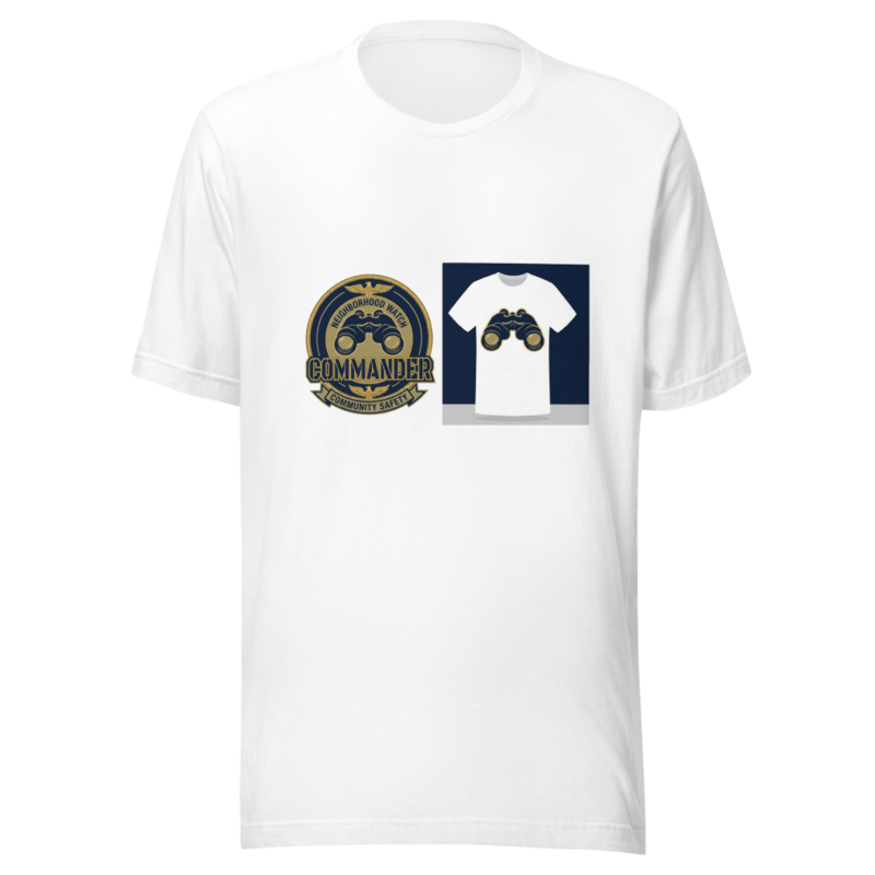 Neighborhood Watch Commander - tshirt