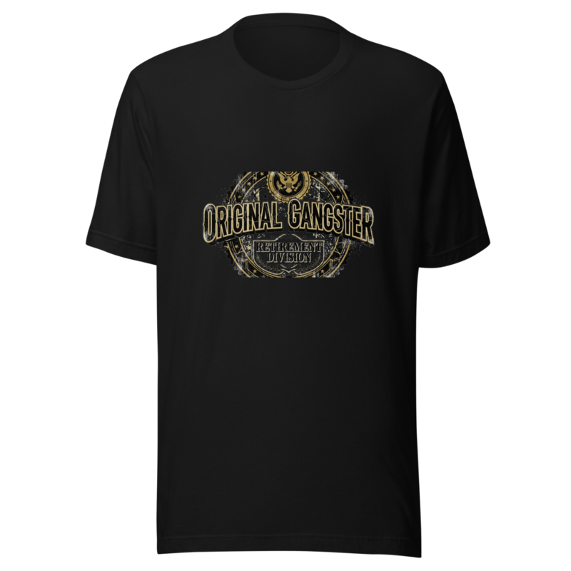 Original Gangster, Retirement Division - tshirt