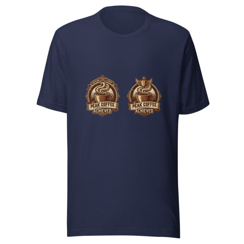 Peak Coffee Dependency Achieved - tshirt