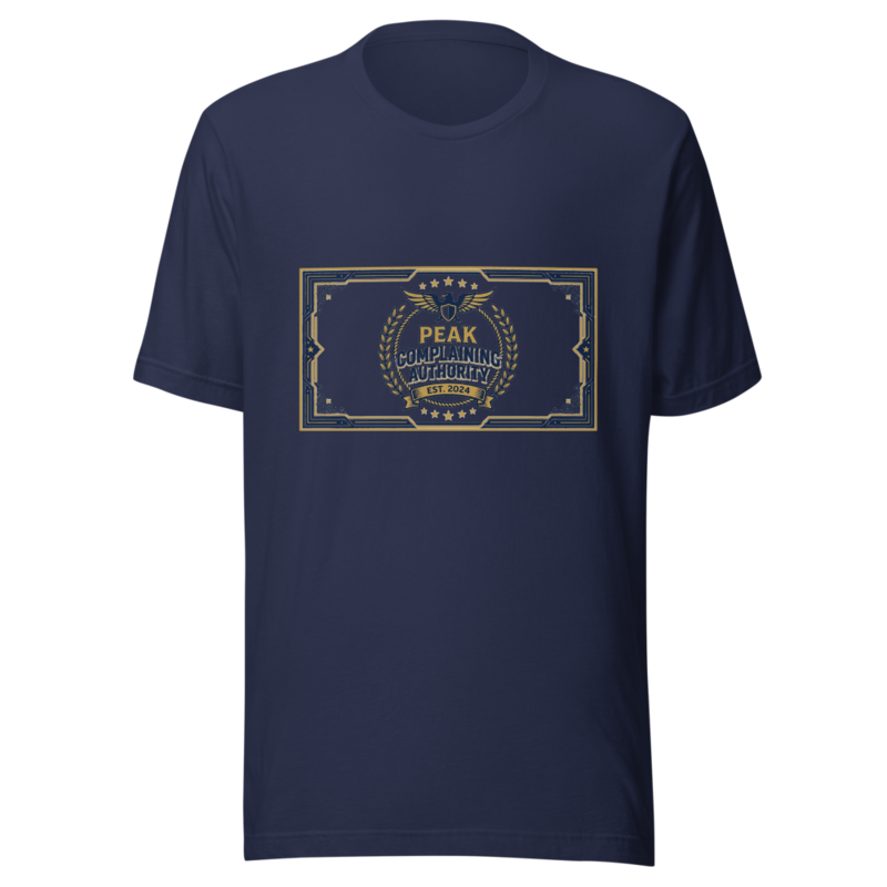 Peak Complaining Authority - tshirt