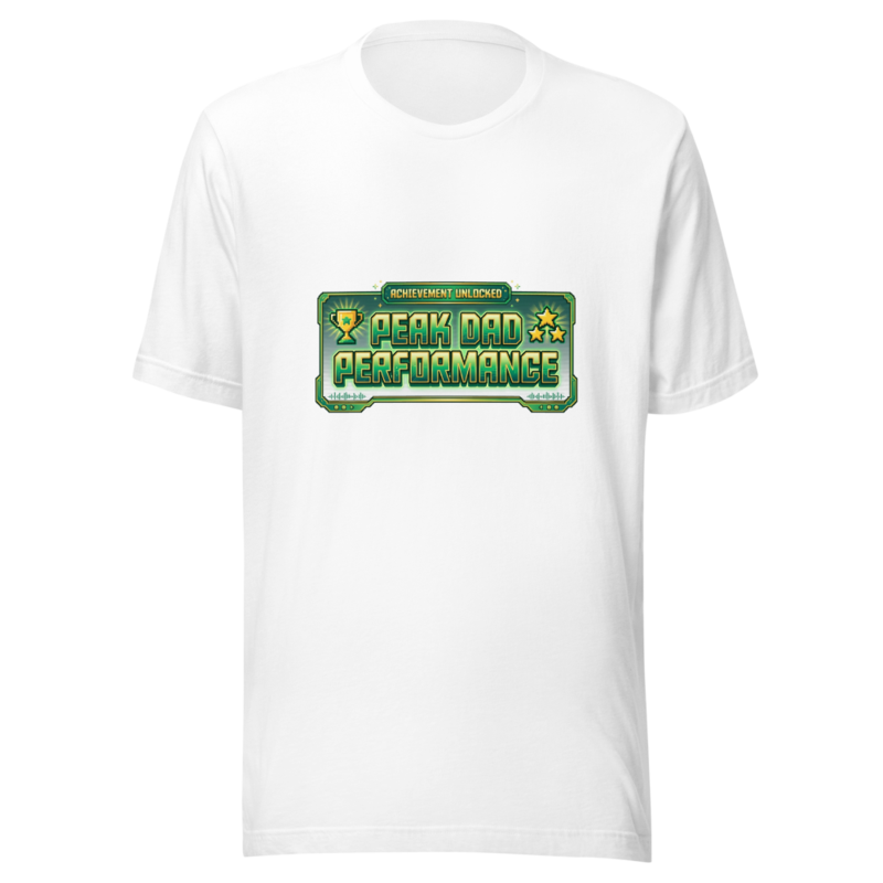 Peak Dad Performance Unlocked - tshirt
