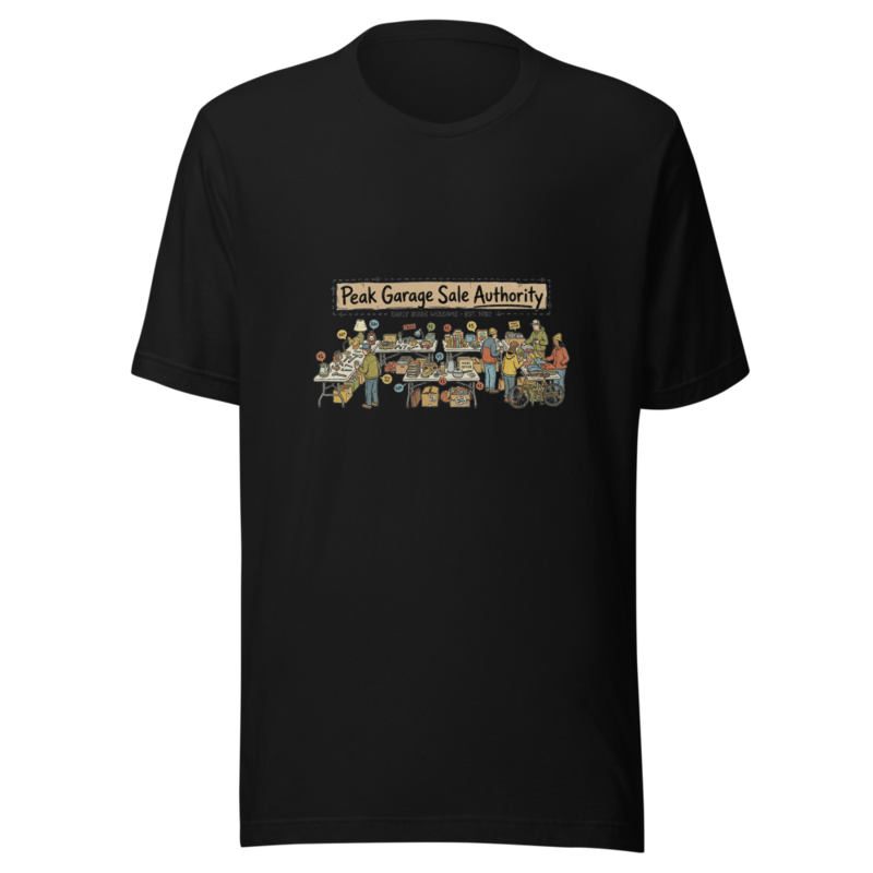 Peak Garage Sale Authority - tshirt