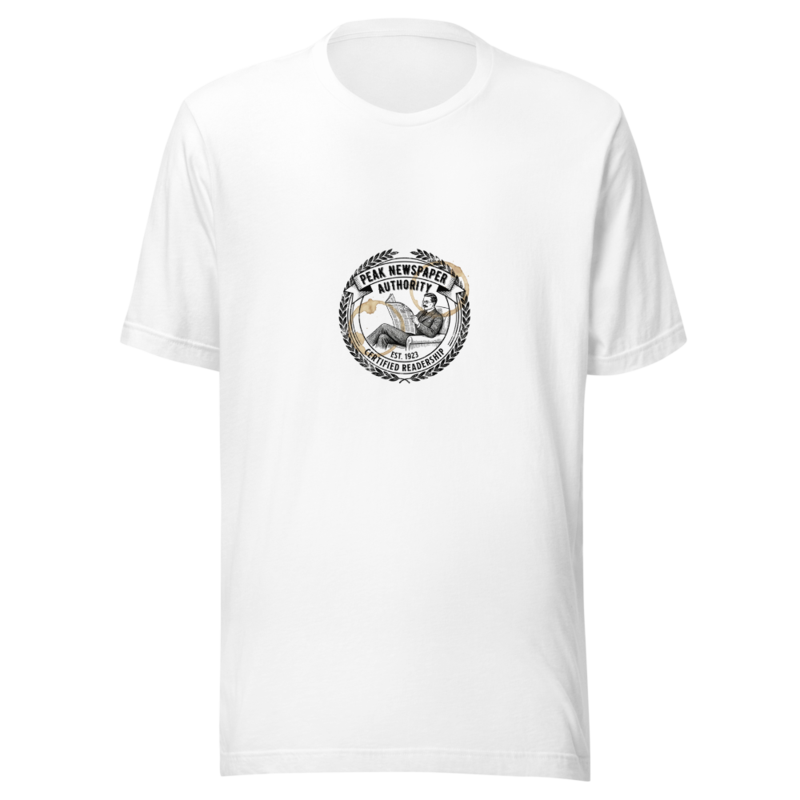 Peak Newspaper Authority - tshirt