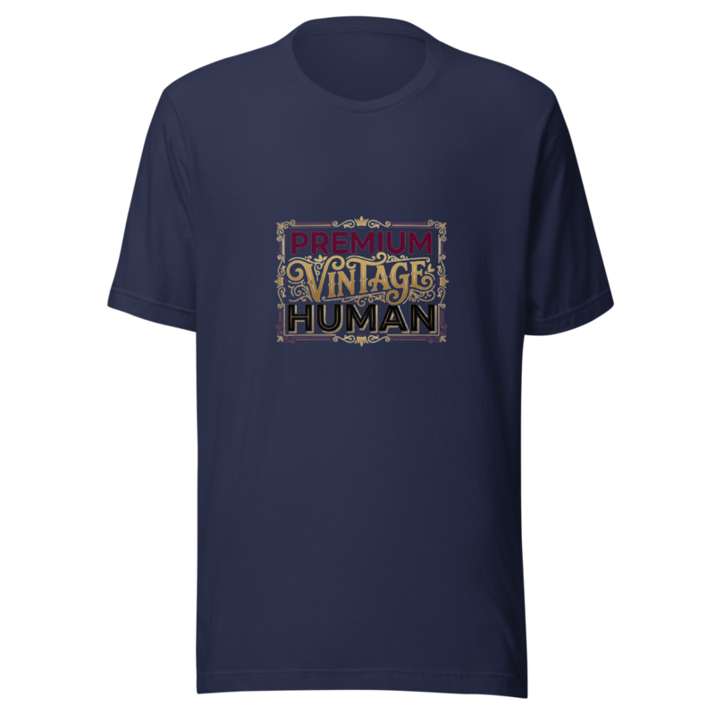Premium Vintage Human - tshirt
