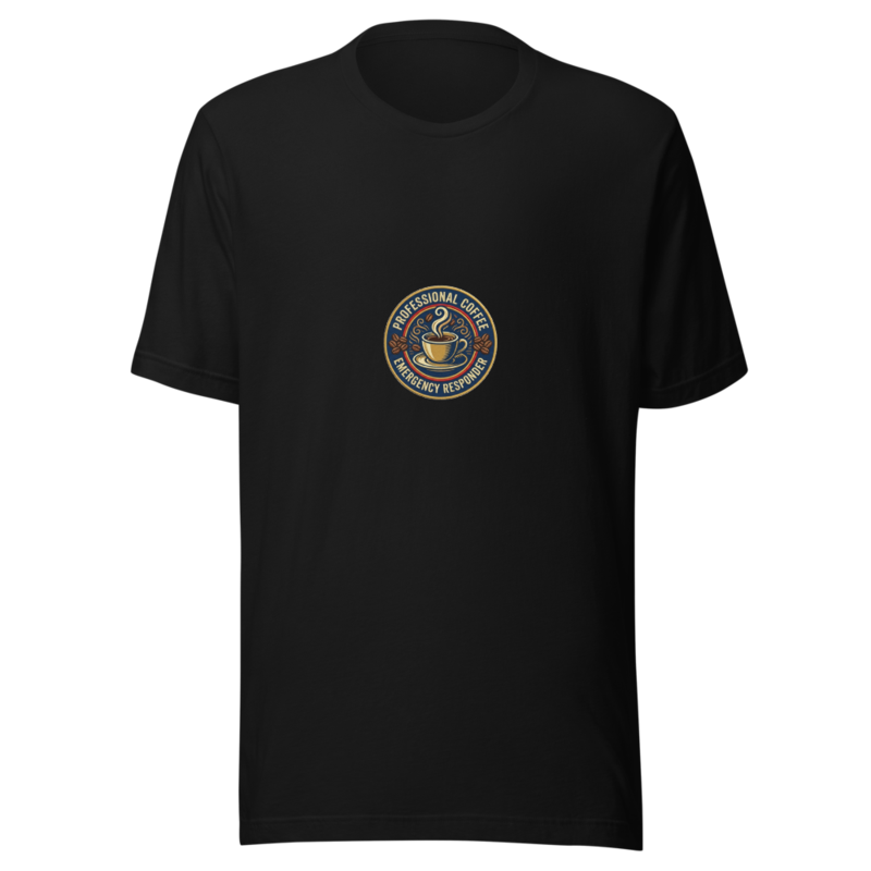 Professional Coffee Emergency Responder - tshirt