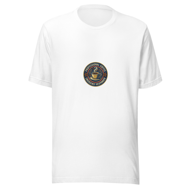 Professional Coffee Emergency Responder - tshirt