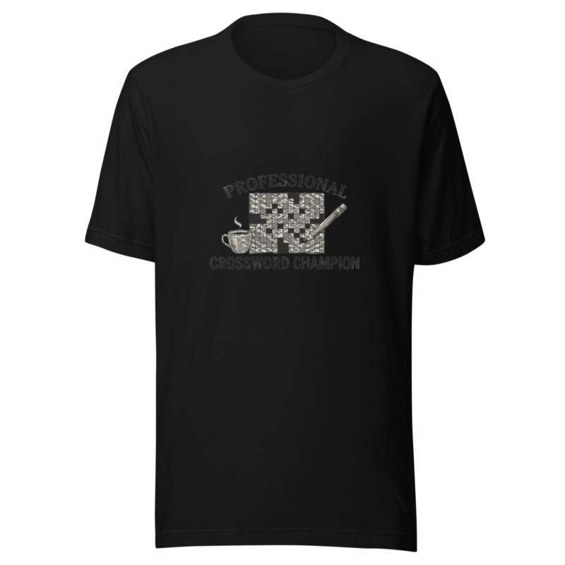 Professional Crossword Champion - tshirt