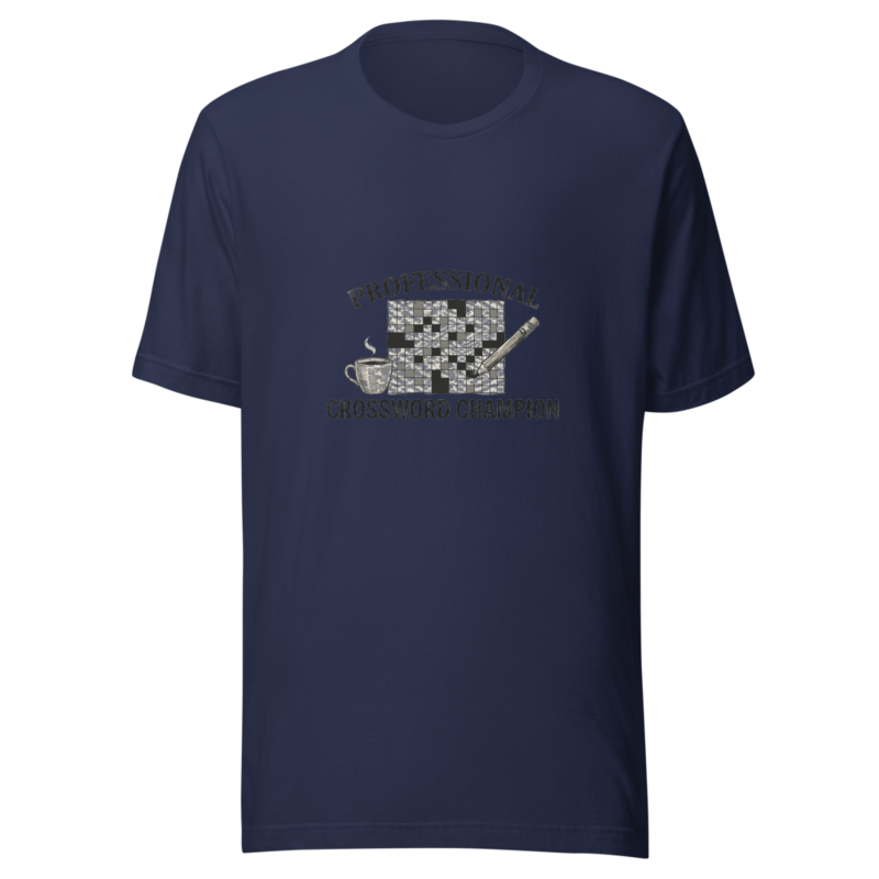Professional Crossword Champion - tshirt