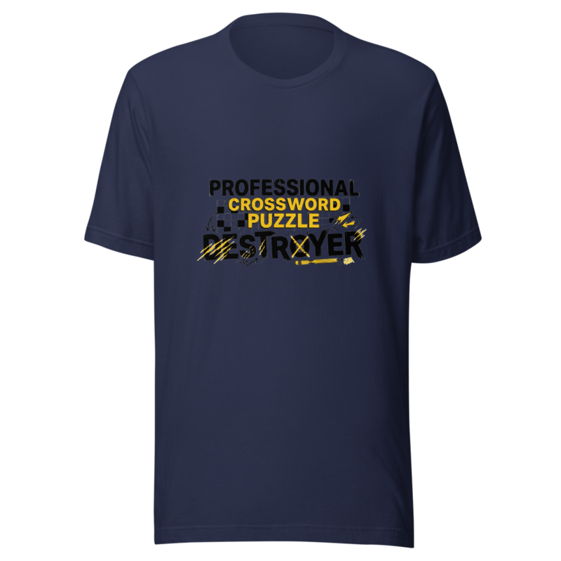 Professional Crossword Puzzle Destroyer - tshirt