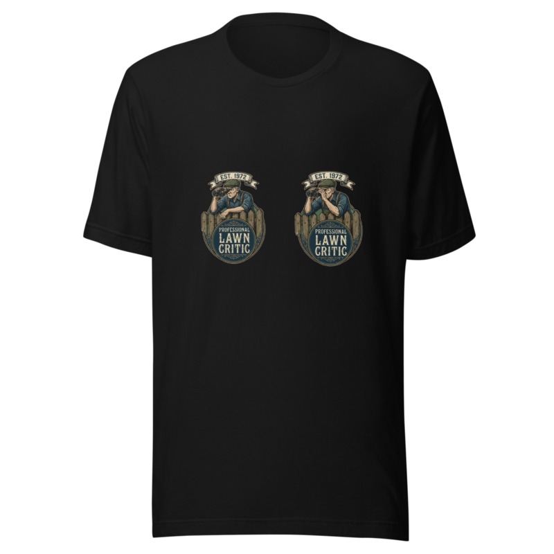 Professional Lawn Critic - tshirt