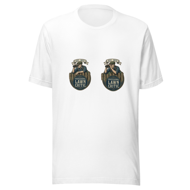 Professional Lawn Critic - tshirt