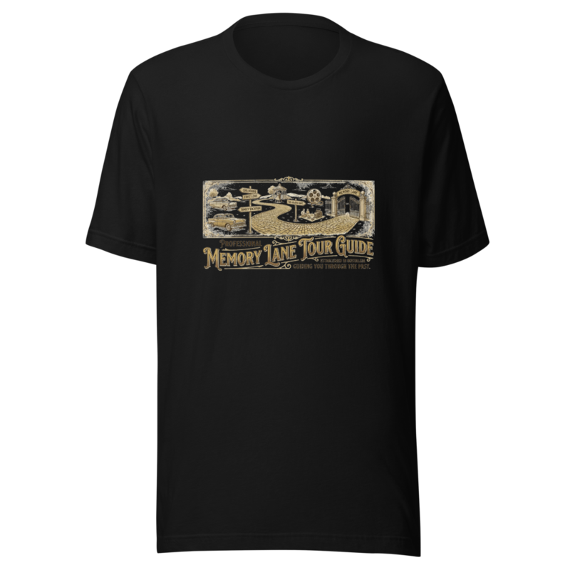 Professional Memory Lane Tour Guide - tshirt