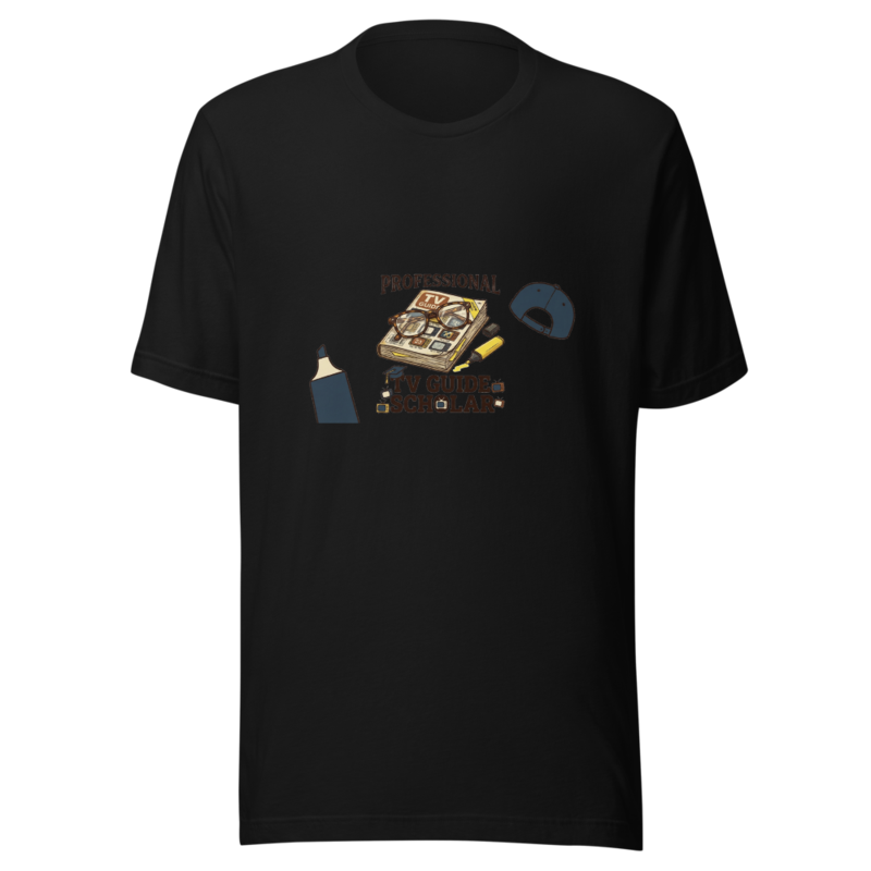Professional TV Guide Scholar - tshirt