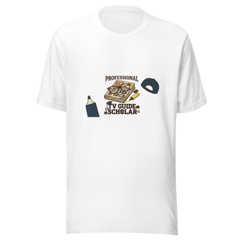 Professional TV Guide Scholar - tshirt