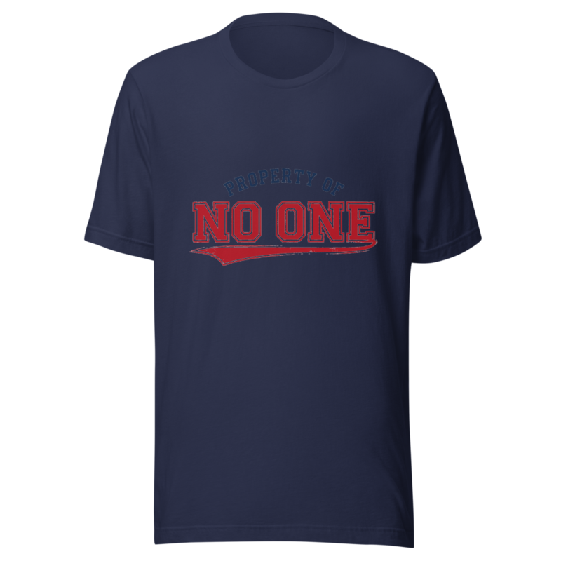 Property of No One - tshirt
