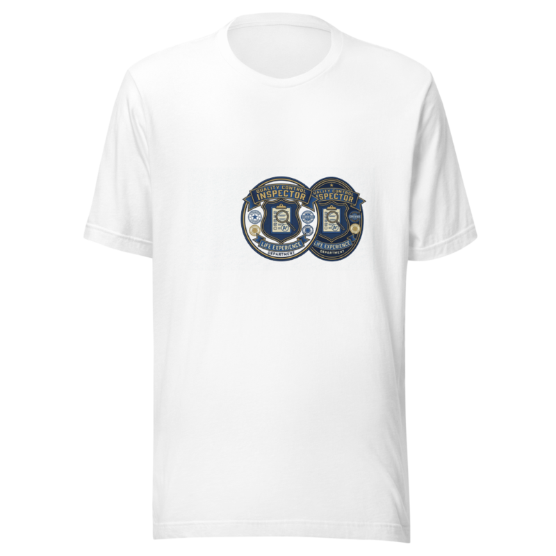 Quality Control Inspector: Life Experience Department - tshirt