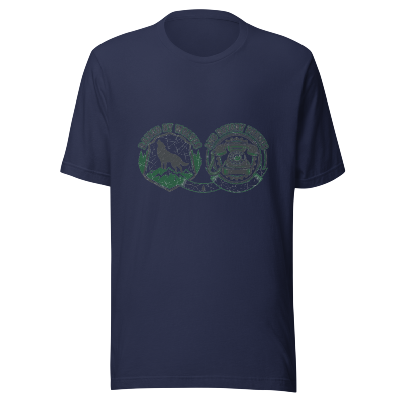 Raised By Wolves And Rotary Phones - tshirt