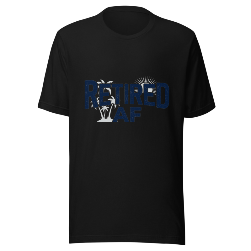 Retired AF - tshirt