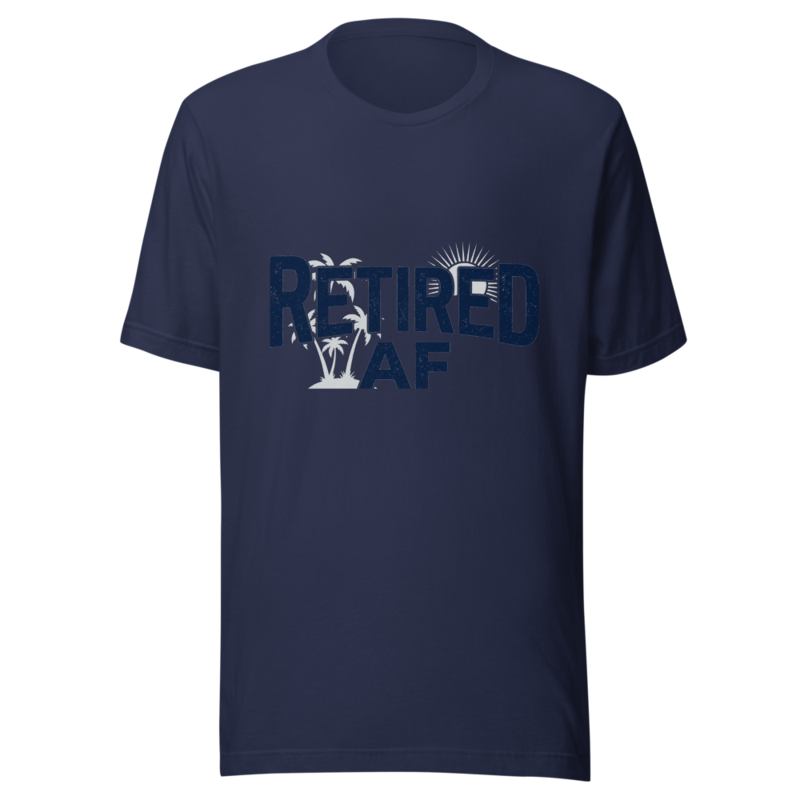 Retired AF - tshirt