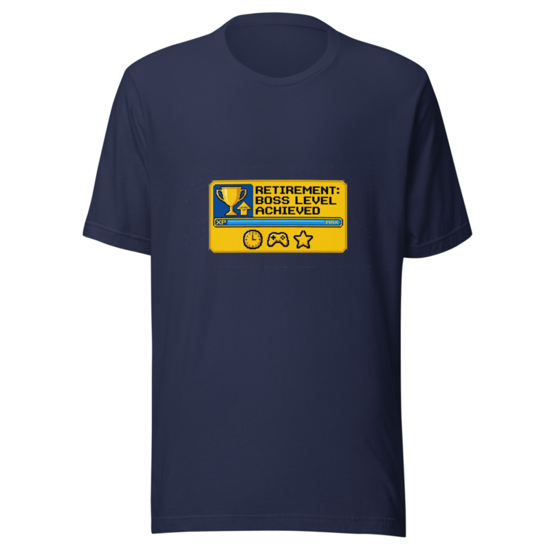 Retirement: Boss Level Achieved - tshirt