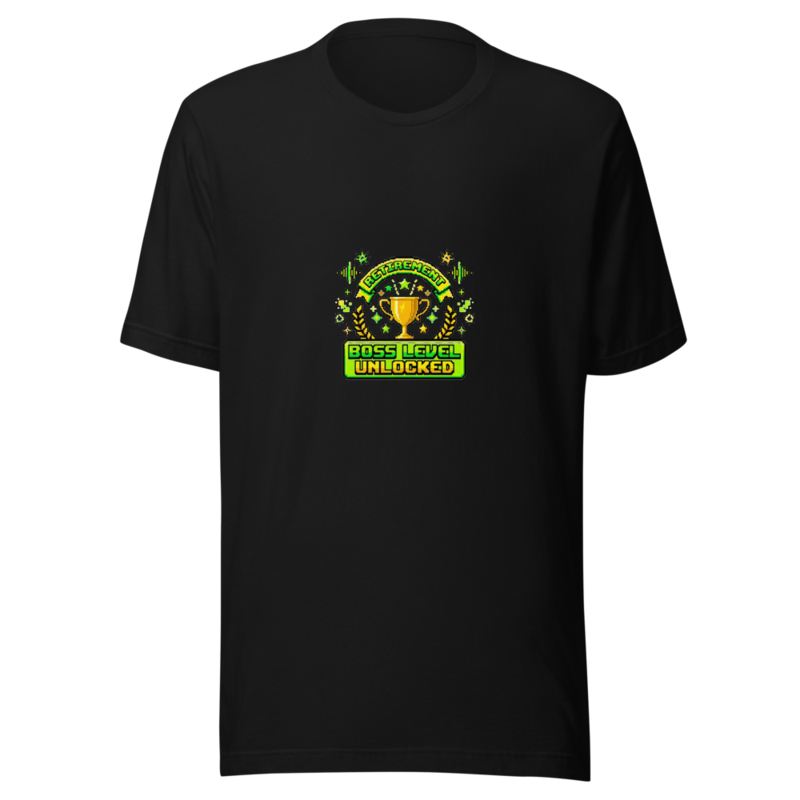 Retirement: Boss Level Unlocked - tshirt