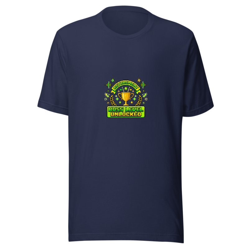 Retirement: Boss Level Unlocked - tshirt