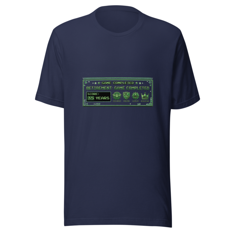 Retirement: Game Completed - tshirt