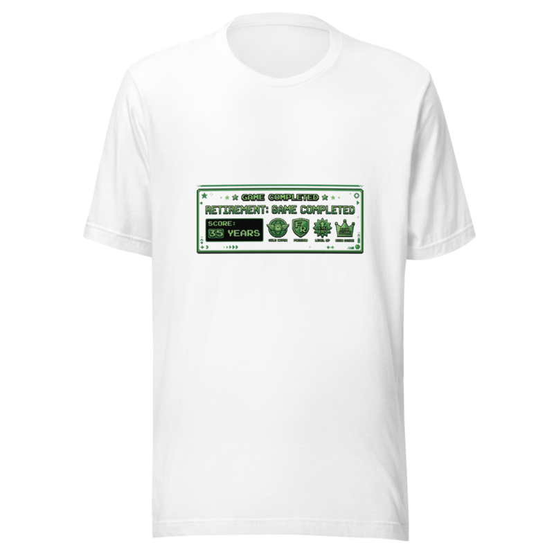 Retirement: Game Completed - tshirt