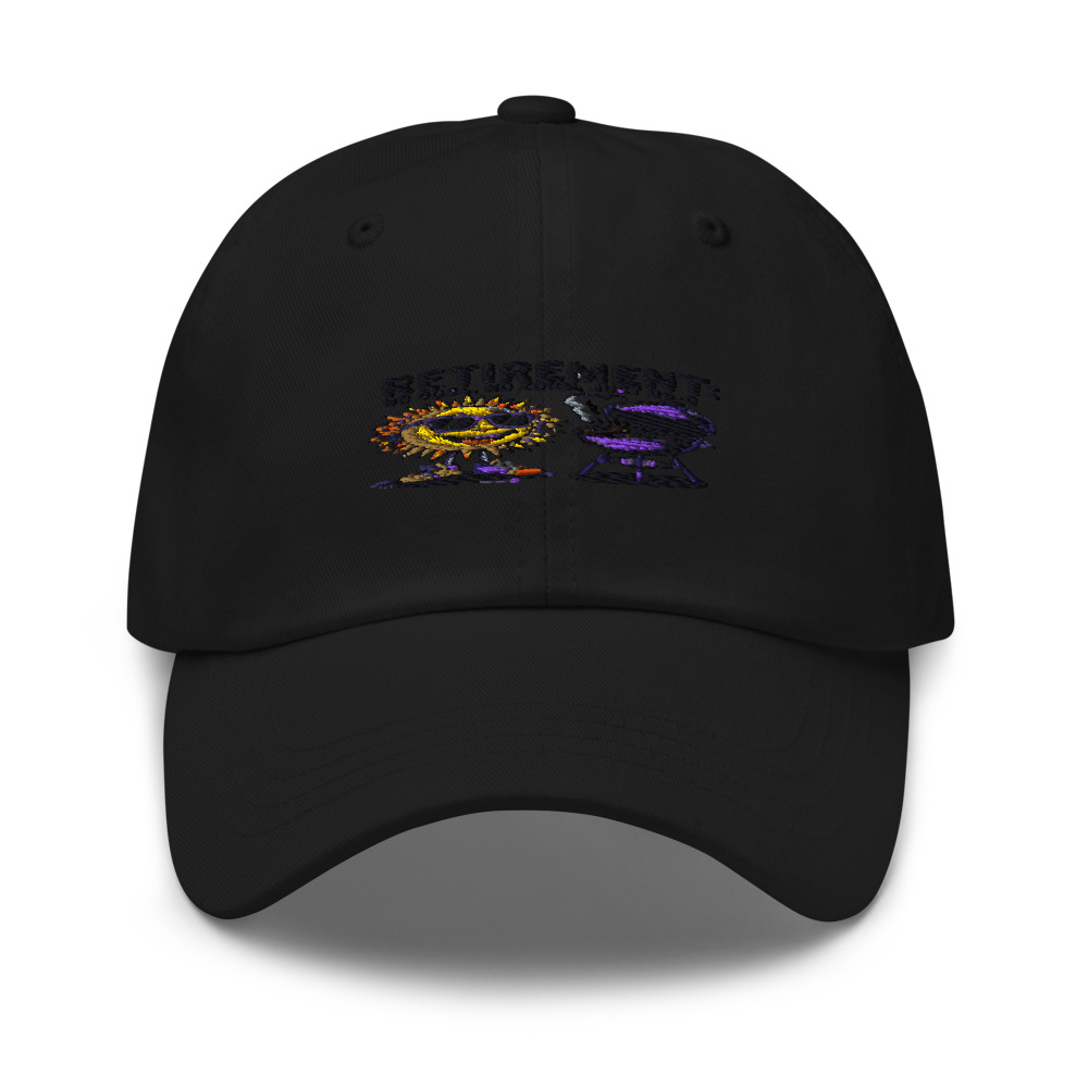 RETIREMENT: NO BOSS, NO ZOOM, JUST BBQ - hat