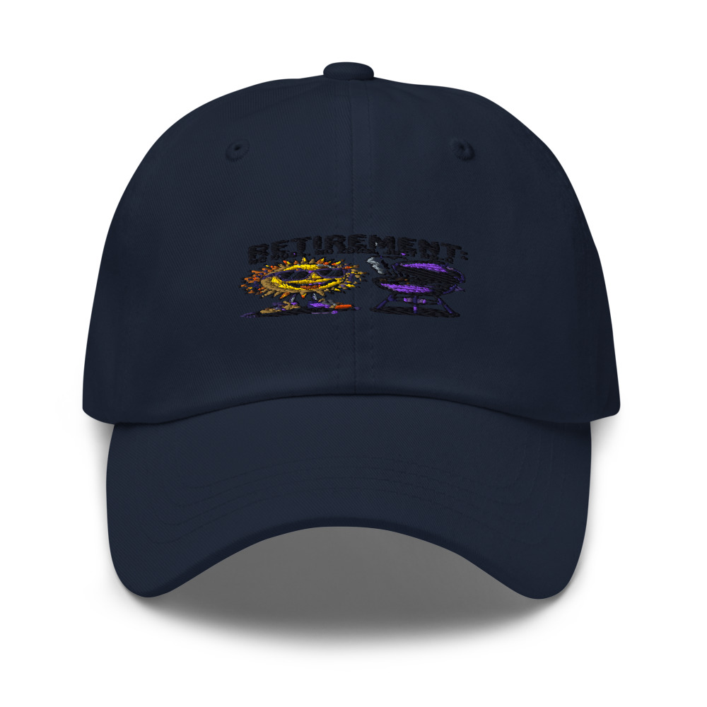 RETIREMENT: NO BOSS, NO ZOOM, JUST BBQ - hat