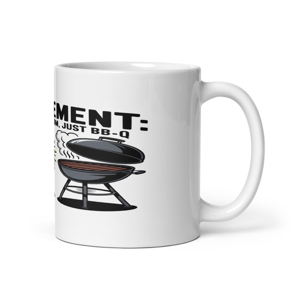 RETIREMENT: NO BOSS, NO ZOOM, JUST BBQ - mug