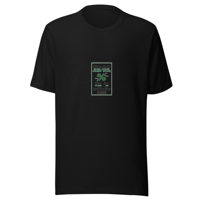 Senior Citizen Discount Applied - tshirt