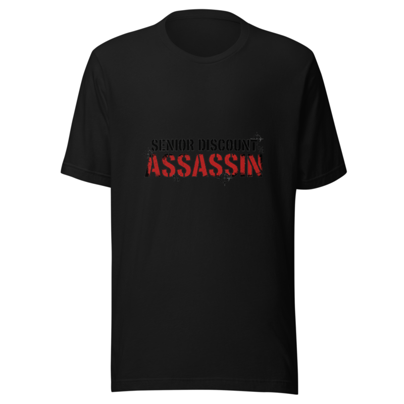 Senior Discount Assassin - tshirt
