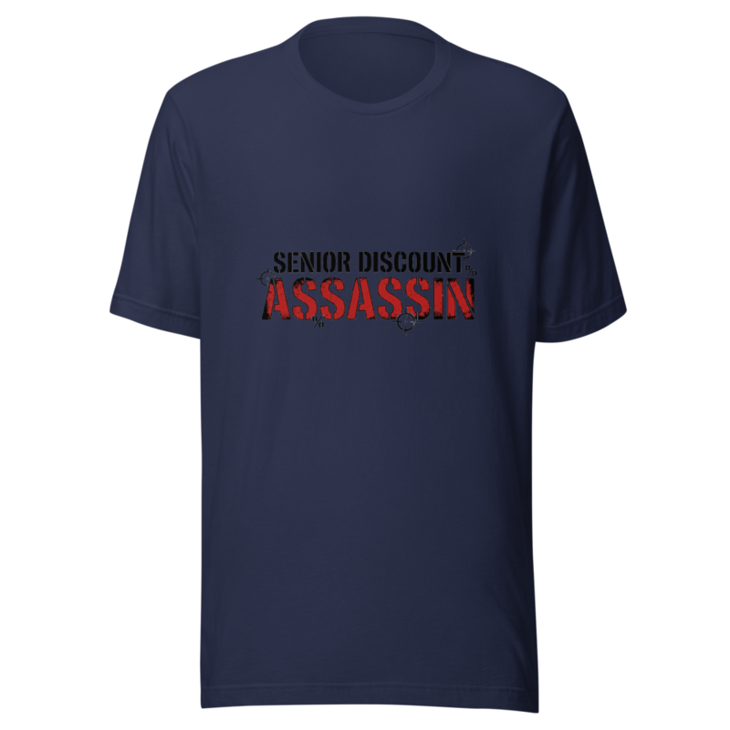 Senior Discount Assassin - tshirt