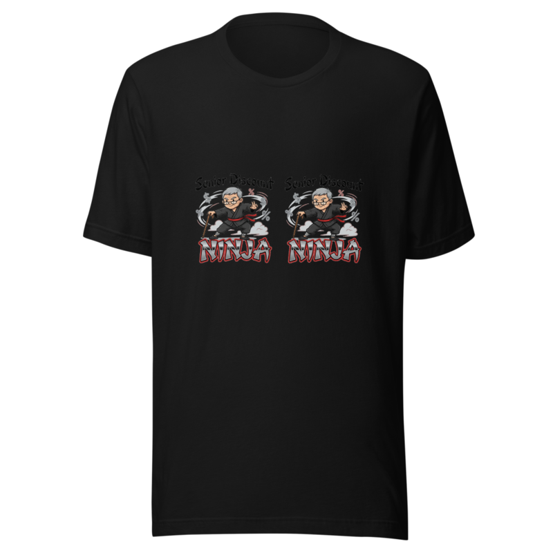 Senior Discount Ninja - tshirt