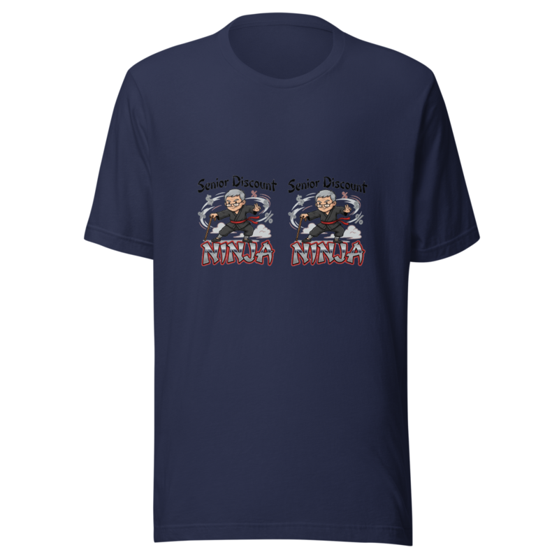 Senior Discount Ninja - tshirt