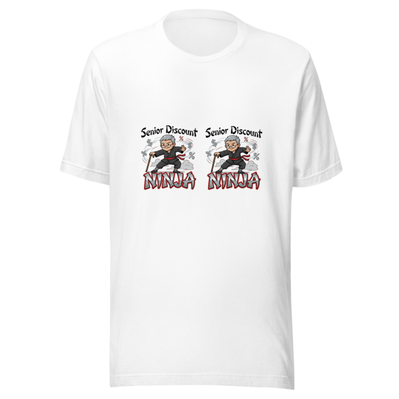 Senior Discount Ninja - tshirt