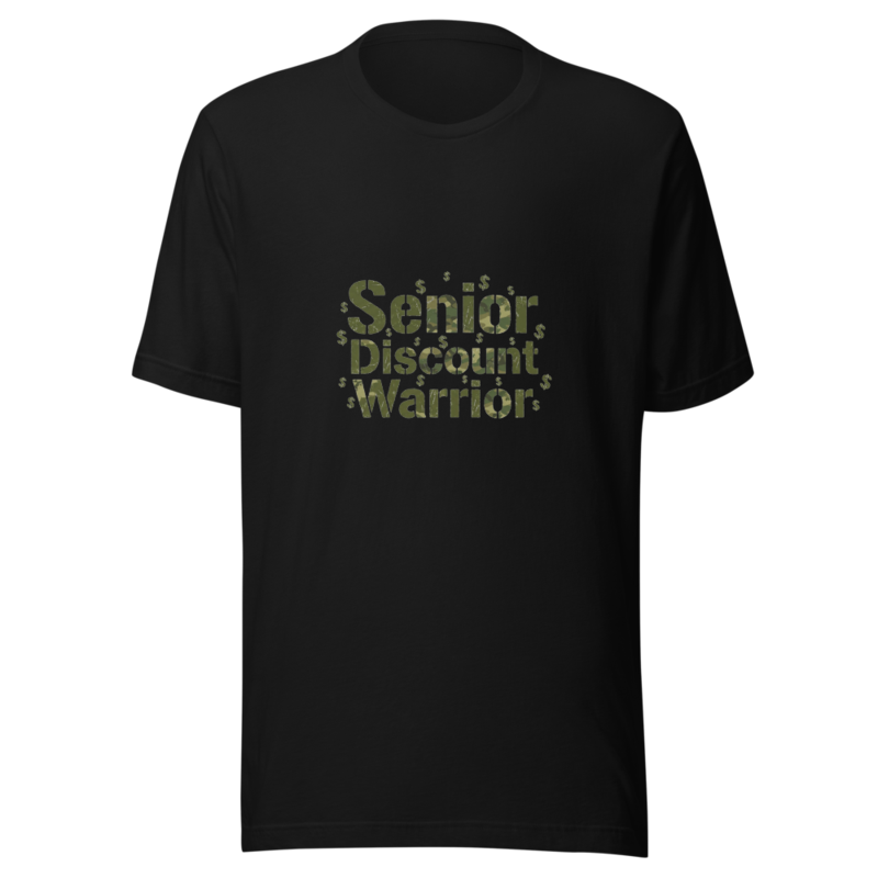 Senior Discount Warrior - tshirt