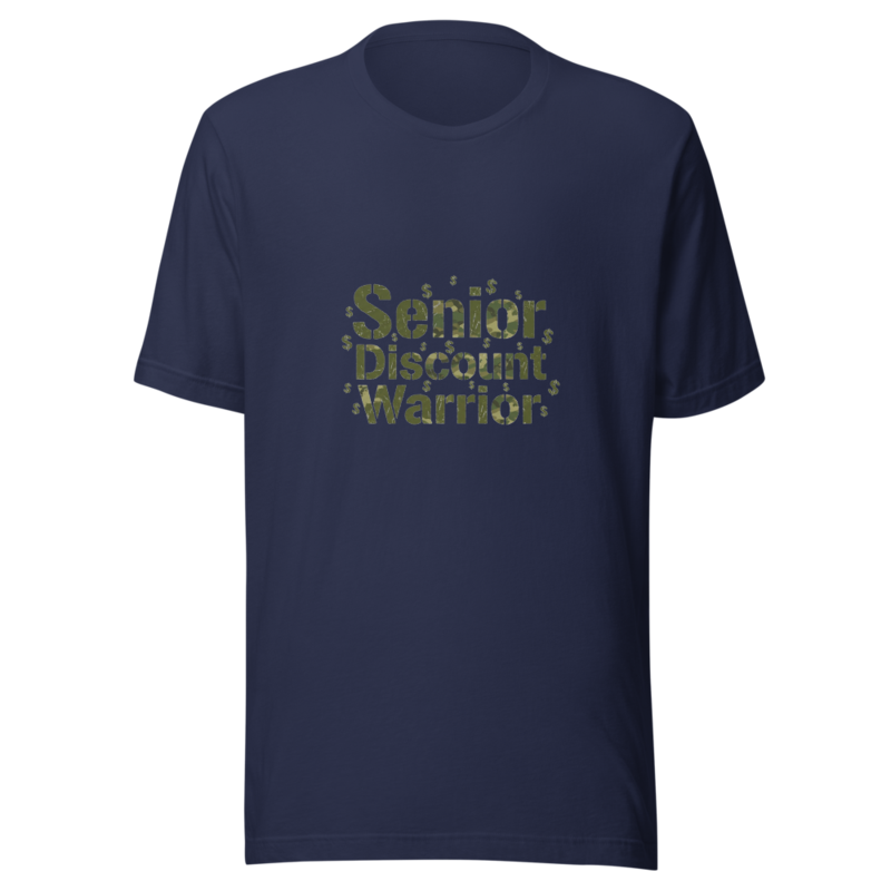 Senior Discount Warrior - tshirt