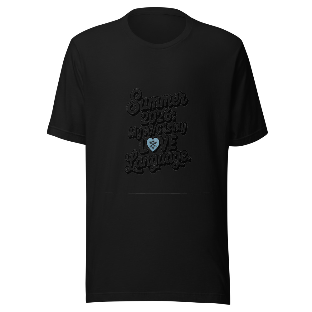 Summer 2026: My A/C Is My Love Language - tshirt
