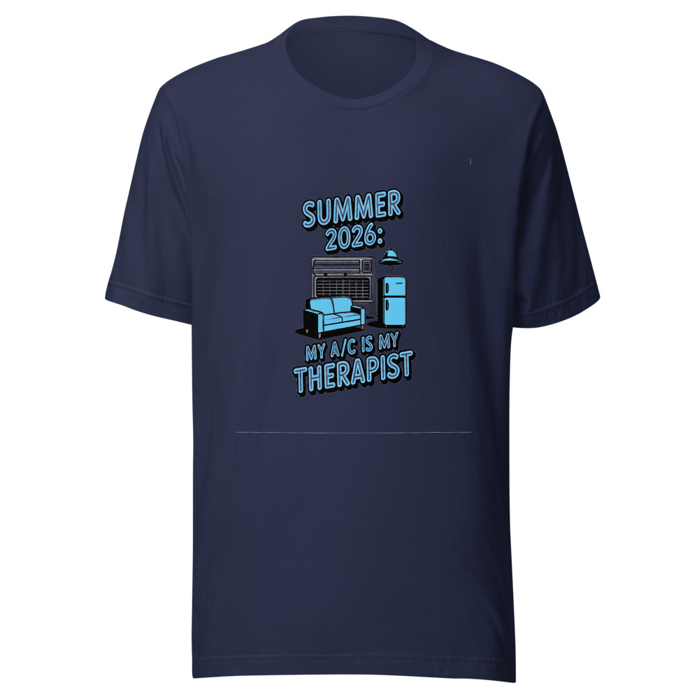 Summer 2026: My A/C Is My Therapist - tshirt