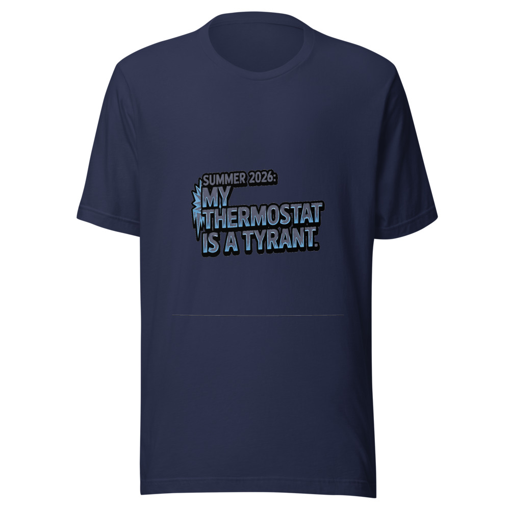 Summer 2026: My Thermostat Is a Tyrant - tshirt