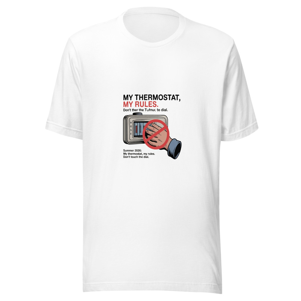 Summer 2026: My Thermostat, My Rules. Don't Touch the Dial. - tshirt