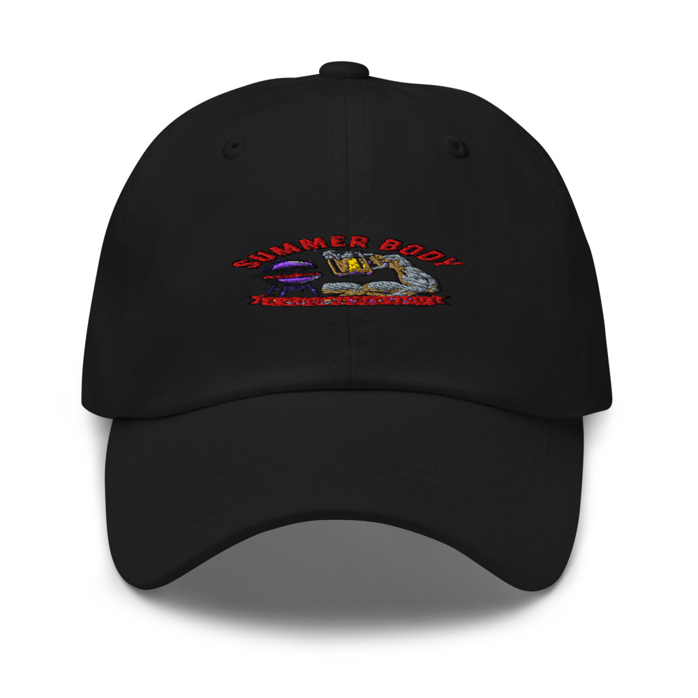 SUMMER BODY: A COLD BEER AND A HOT GRILL - hat