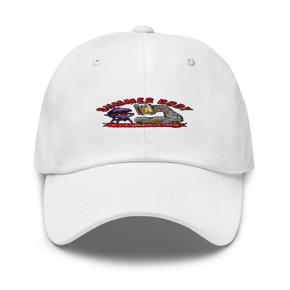 SUMMER BODY: A COLD BEER AND A HOT GRILL - hat